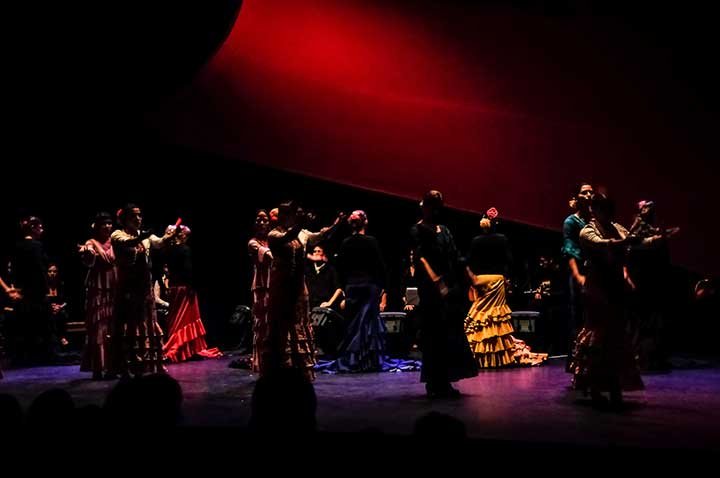 Show de Flamenco La Argentina da Cuadra Flamenca da apresenta��o realizada no Club Athletico Paulistano em 2012. Foto: Osmar Fermozelli