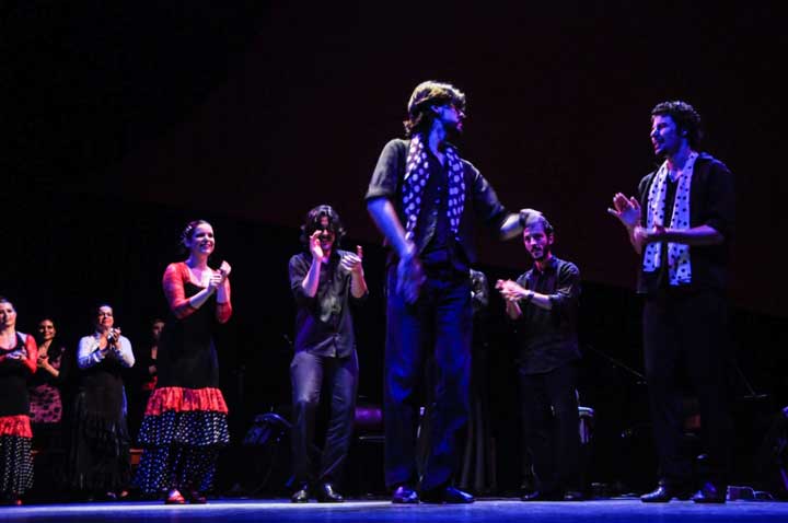 Show de Flamenco La Argentina da Cuadra Flamenca da apresentao realizada no Club Athletico Paulistano em 2012. Foto: Osmar Fermozelli