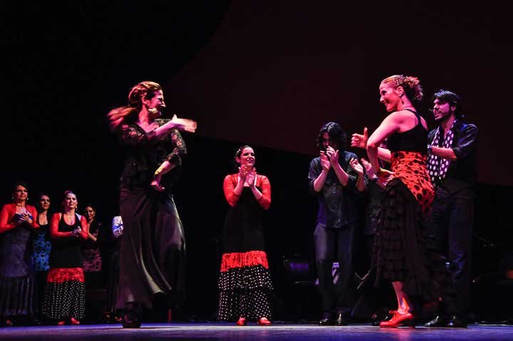 Show de Flamenco La Argentina da Cuadra Flamenca da apresenta��o realizada no Club Athletico Paulistano em 2012. Foto: Osmar Fermozelli