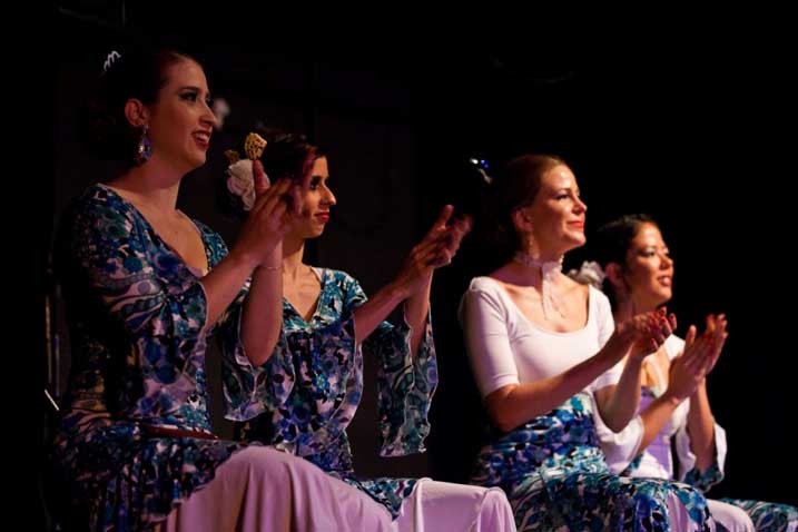 Show de Flamenco La Tasca da Cuadra Flamenca realizada no Teatro Folha em 2011. Vera Alejandra. Foto: Pedro Napolitanos Prata