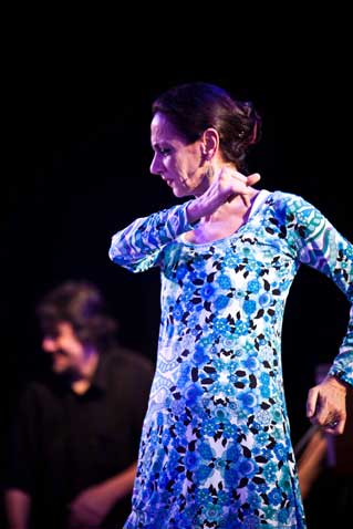 Show de Flamenco La Tasca da Cuadra Flamenca realizada no Teatro Folha em 2011. Vera Alejandra. Foto: Pedro Napolitanos Prata