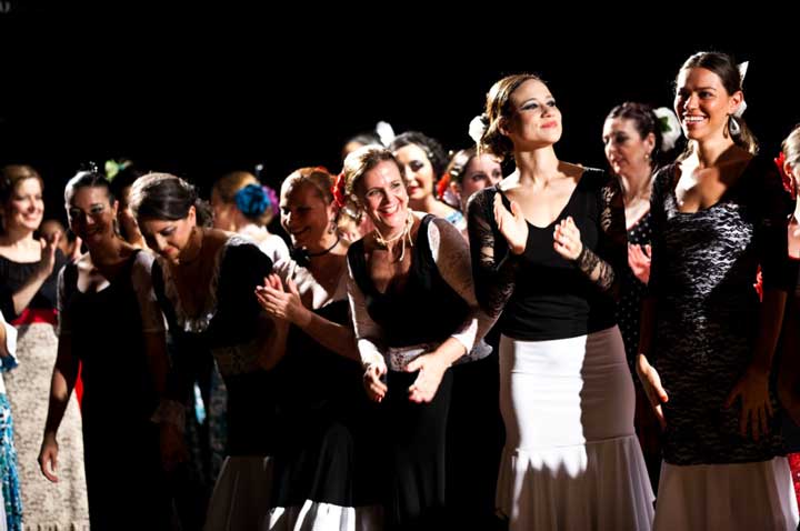 Show de Flamenco La Tasca da Cuadra Flamenca realizada no Teatro Folha em 2011. Vera Alejandra. Foto: Pedro Napolitanos Prata