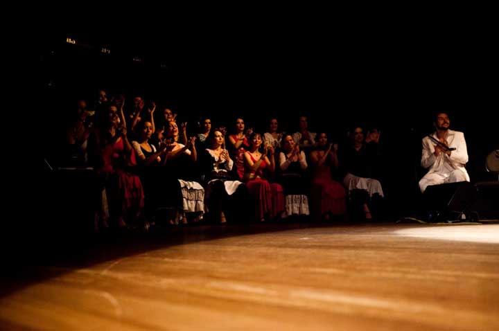 Show de Flamenco La Tasca da Cuadra Flamenca realizada no Teatro Folha em 2011. Vera Alejandra. Foto: Pedro Napolitanos Prata