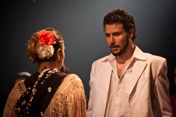 Show de Flamenco La Tasca da Cuadra Flamenca realizada no Teatro Folha em 2011. Vera Alejandra. Foto: Pedro Napolitanos Prata