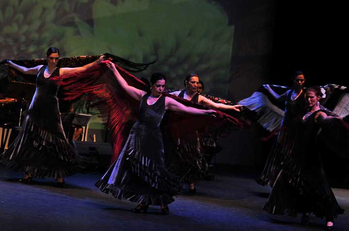 Show de Flamenco Lorca con volantes y boleros da Cuadra Flamencaapresentao realizada no Club Athletico Paulistano em 2010. Foto: Fabio Figueiredo