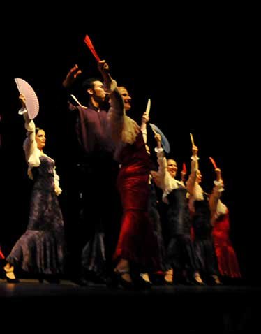 Show de Flamenco Lorca con volantes y boleros da Cuadra Flamencaapresenta��o realizada no Club Athletico Paulistano em 2010. Foto: Fabio Figueiredo